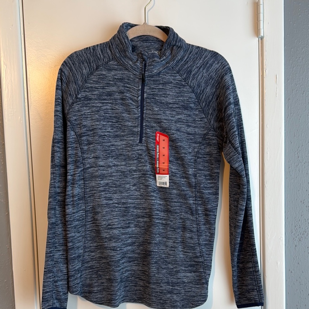 BCG Women’s Blue Quarter-Zip Pullover